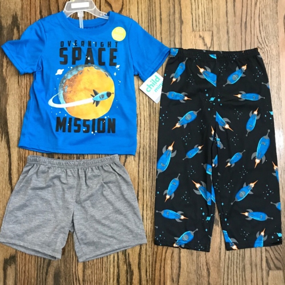 Space pajama set